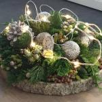 Kerststuk maken in stadshagen workshop