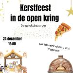 Kerstviering Open kring: De Geluksbezorger